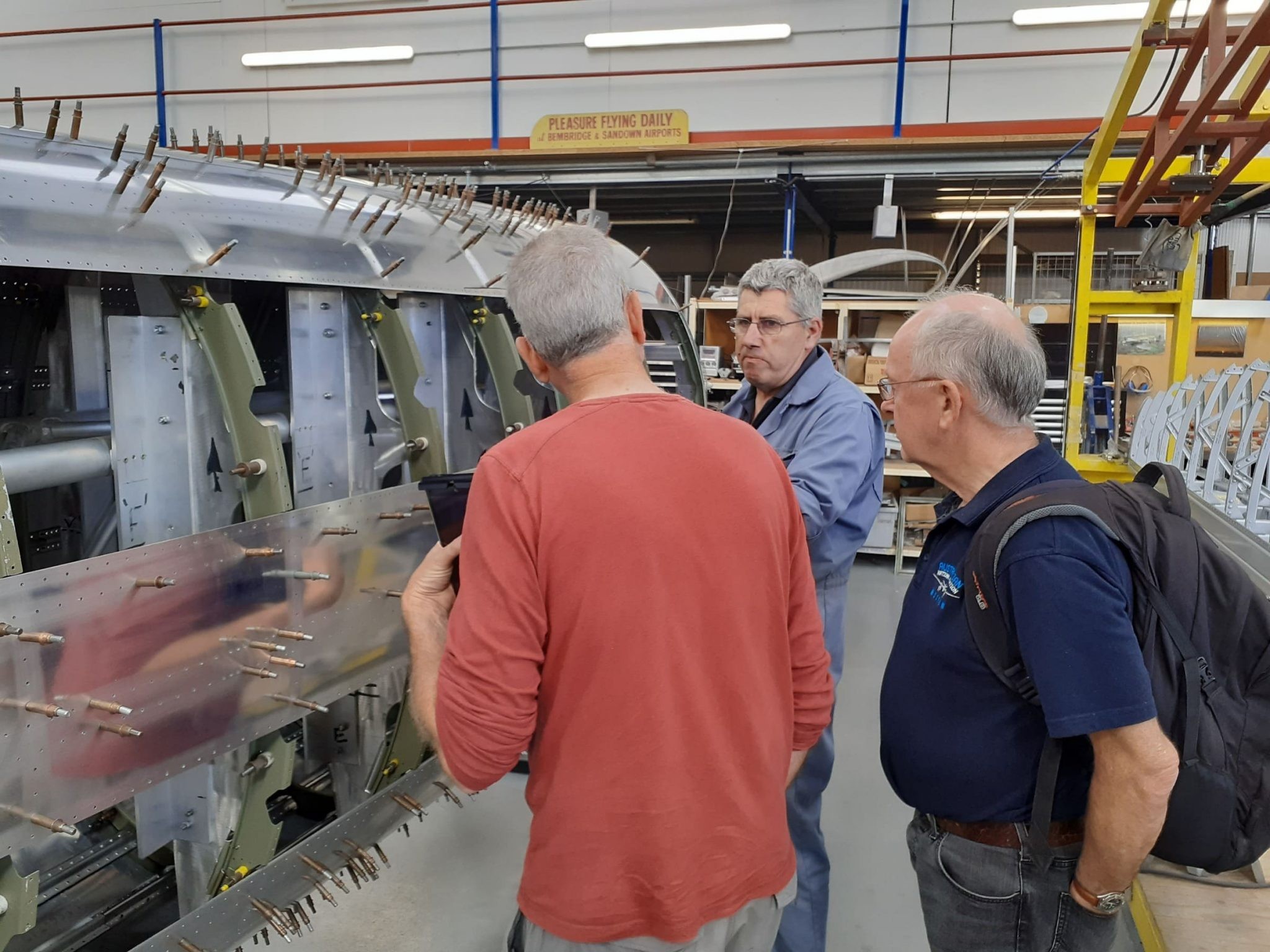 Hawker Typhoon RB396 – Restoration Update Fall 2021 21 20210923 143314