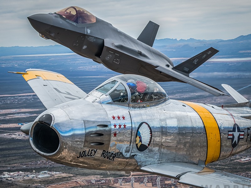 2022 Heritage Flight Training Course 32 2022 Heritage Flight Training Course F 86 and F 35