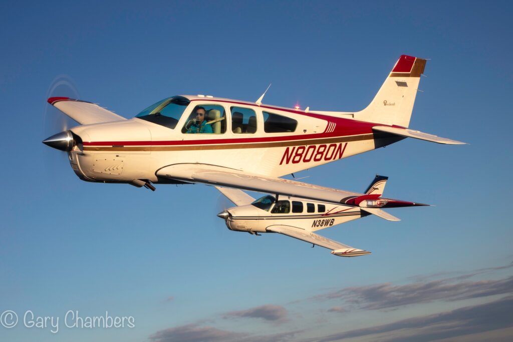 2023 Beech Party: 50th Anniversary Edition 14 2023 Beech Party Beechcraft Bonanza Formation @