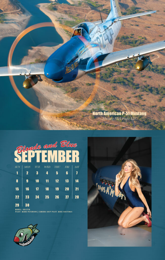 My Bombshells Warbird Calendar Now Under New Ownership - Continue The Legacy With a 2024 Edition 12 2024 Pages MASTER V3 Page 09