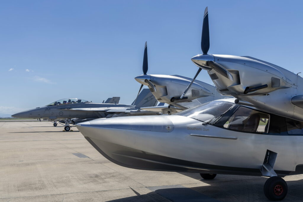 Centennial Reenactment of First Aerial Circumnavigation of Australia 14 20240411raaf8677648 056