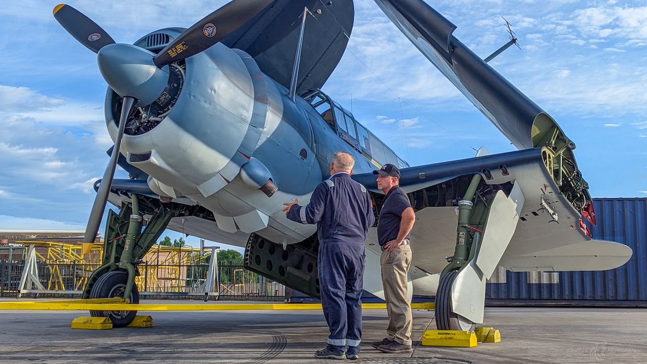 From Zero to Hero: SB2C Helldiver Takes Flight at National Museum of World War II Aviation 11 2025 07 19 Helldiver Fly Day Howell Fotography 9