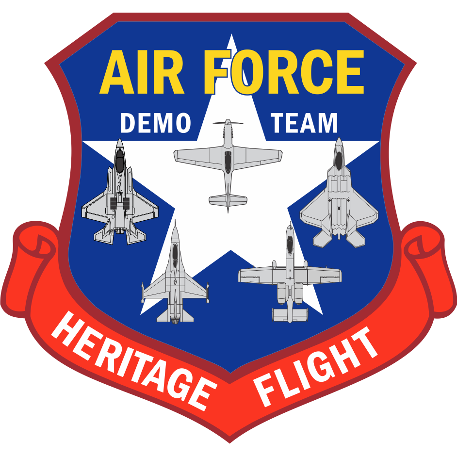 2025 USAF Heritage Flight Training and Certification Course 23 2025 USAF Heritage Flight Training and Certification Course logo