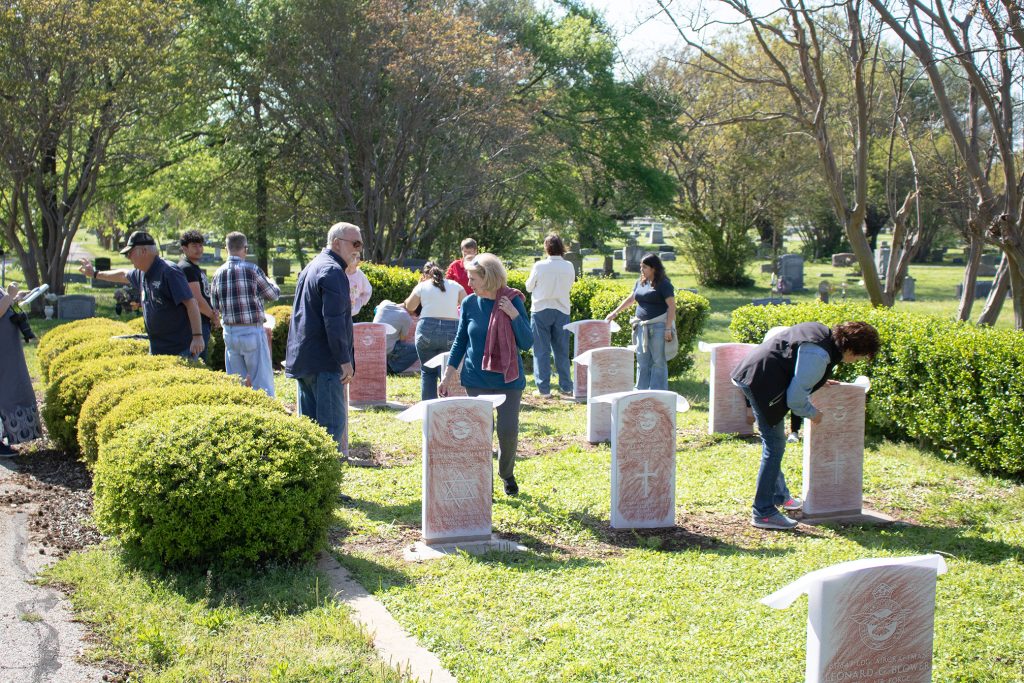 “Bringing the Boys Back Home” Honors British WWII Servicemen Buried in the U.S. as Part of 80th Anniversary Commemorations of Allied Victory 10 2025 BBBH Terrell 4 VirgilHatfield