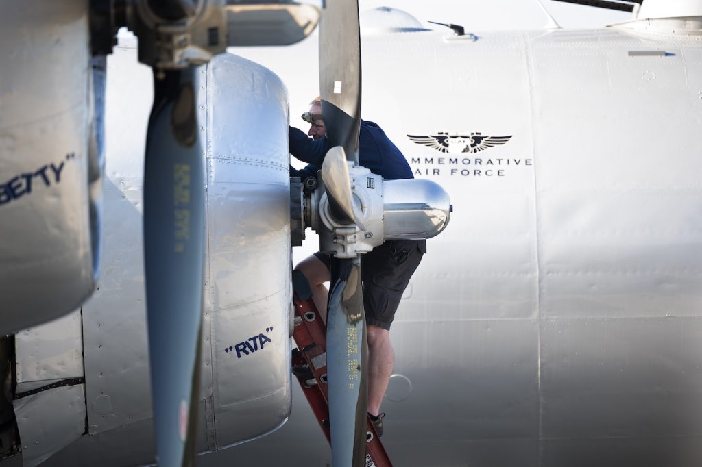 Commemorative Air Force Provides Update on FIFI B-29 Superfortress Engine Repairs 10 20 AOD Manassas Wed 0923 1120F