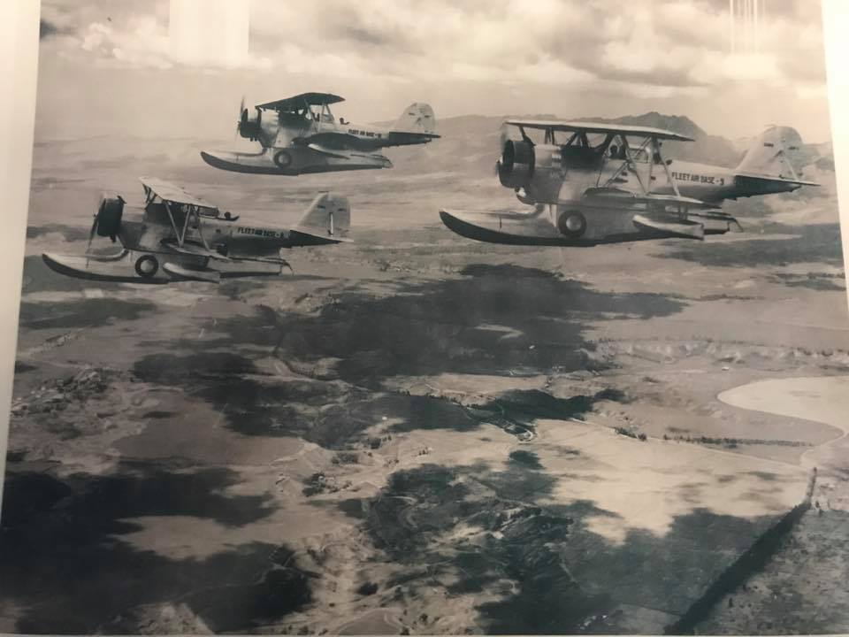 Mid America Flight Museum Acquires Grumman Duck 12 Another image reportedly showing the Duck in formation with other examples in Hawaii. (photo via Mid America Flight Museum)