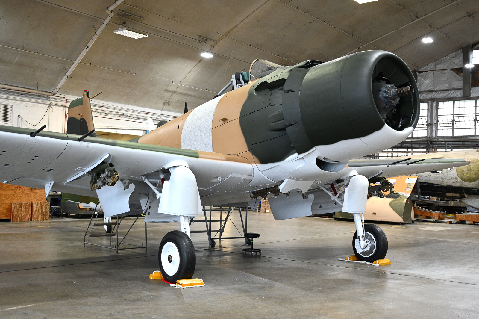 Freshly Restored Douglas A-1H Skyraider Unveiled at NMUSAF 11 220928 F IO108 005