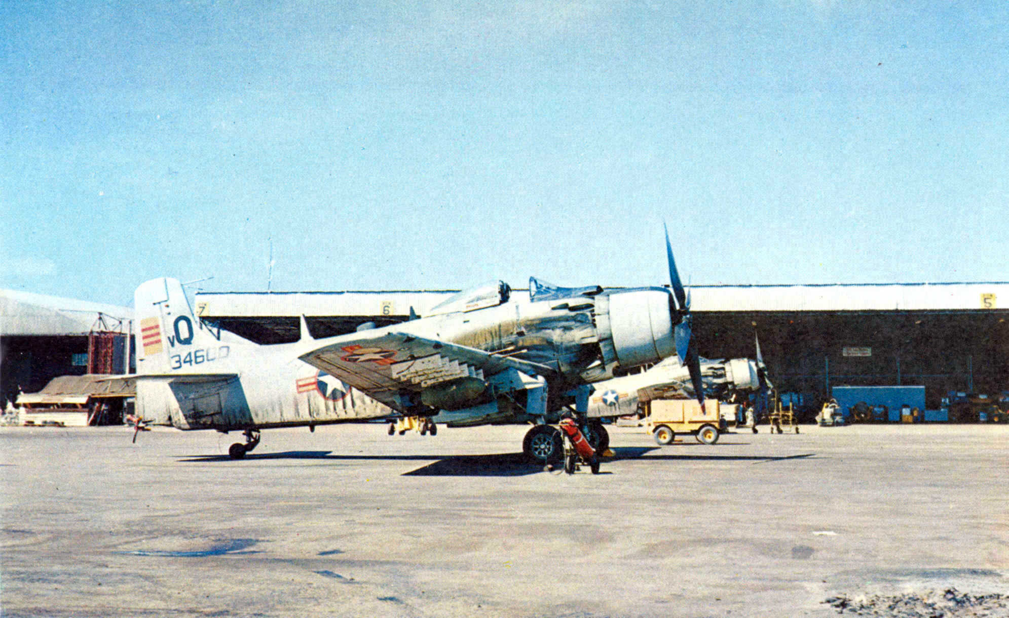 USAF Museum Douglas A-1H Skyraider - Restoration Report 11 221109 F IO108 001
