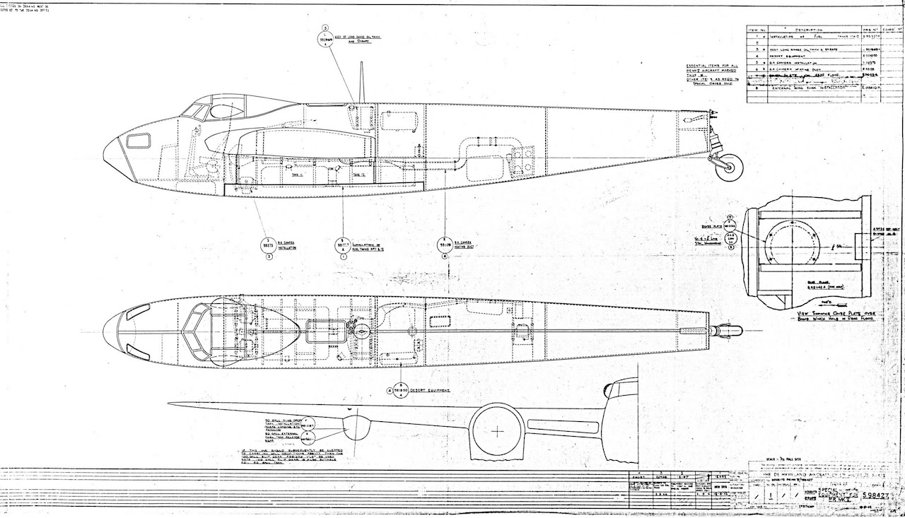 de Havilland Mosquito - Trans-Atlantic Collaboration Helps Unlock Her Secrets 11 22,300 Technical drawings_ Mosquito
