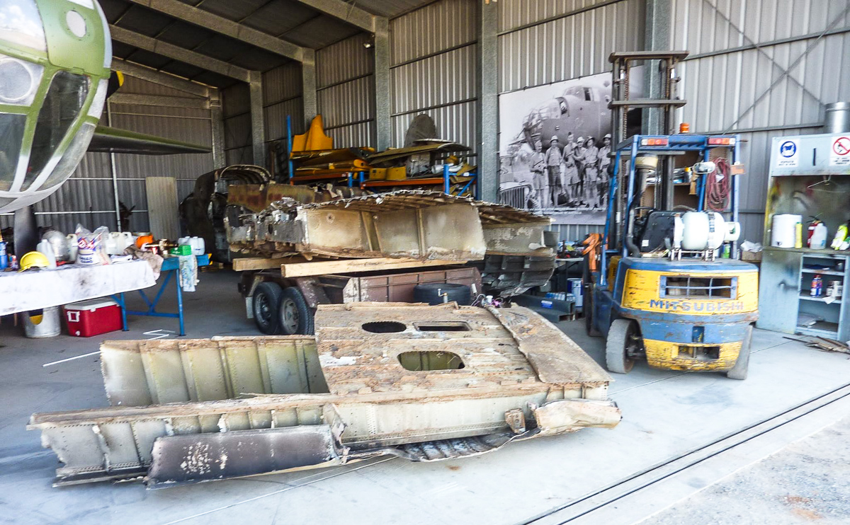 Reevers Rescues a Combat Veteran B-25D Downunder 28 23736220 874475129397350 2952809629539191100 o