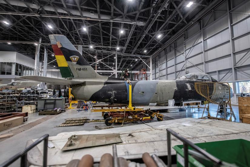 National Air and Space Museum Prepares for a New Modern Military Aviation Gallery 13 23D SP25 SabreNASM2022 08210
