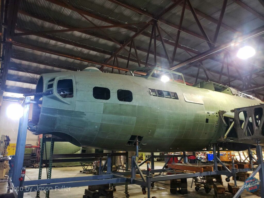 AeroVintage's World B-17 Update 11 244 B 17 Liberty Belle Restoration