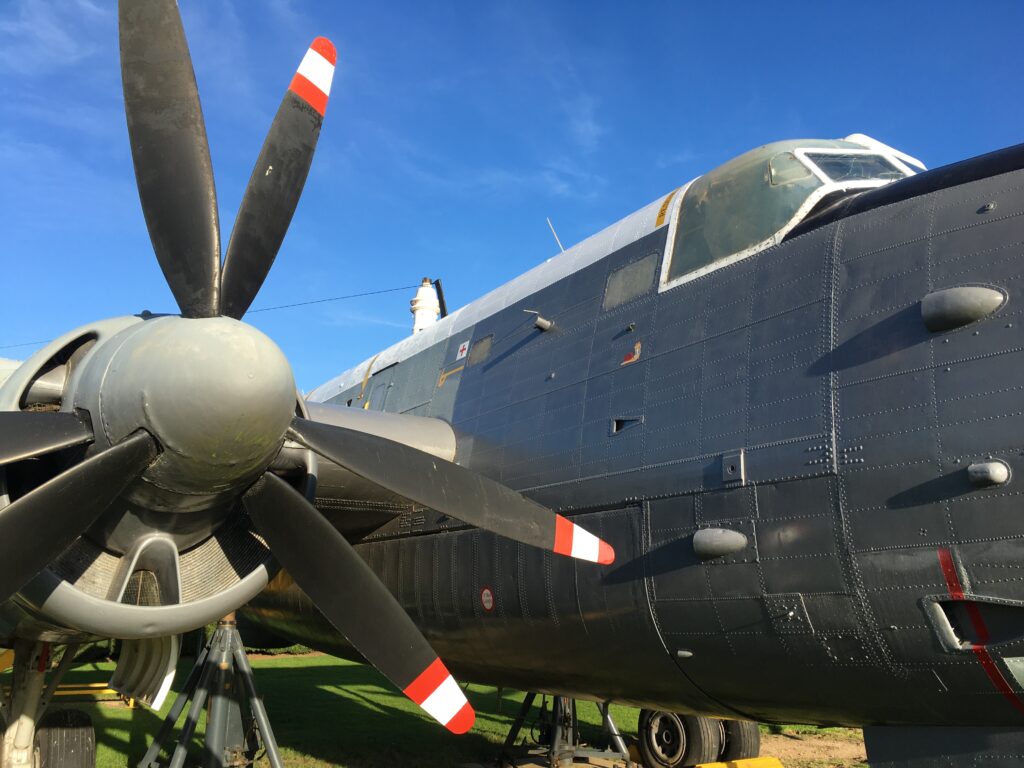 Avro Shackleton 'Nose Job' Completed At Newark Air Museum 12 25.11.23 DTEP Shackleton WR977 6942