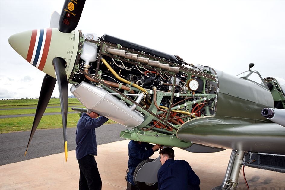 Supermarine Spitfire F Mk.IX MH603 - Restoration Update - November, 2021 11 258762232 4268093209980145 1659988702706055275 n