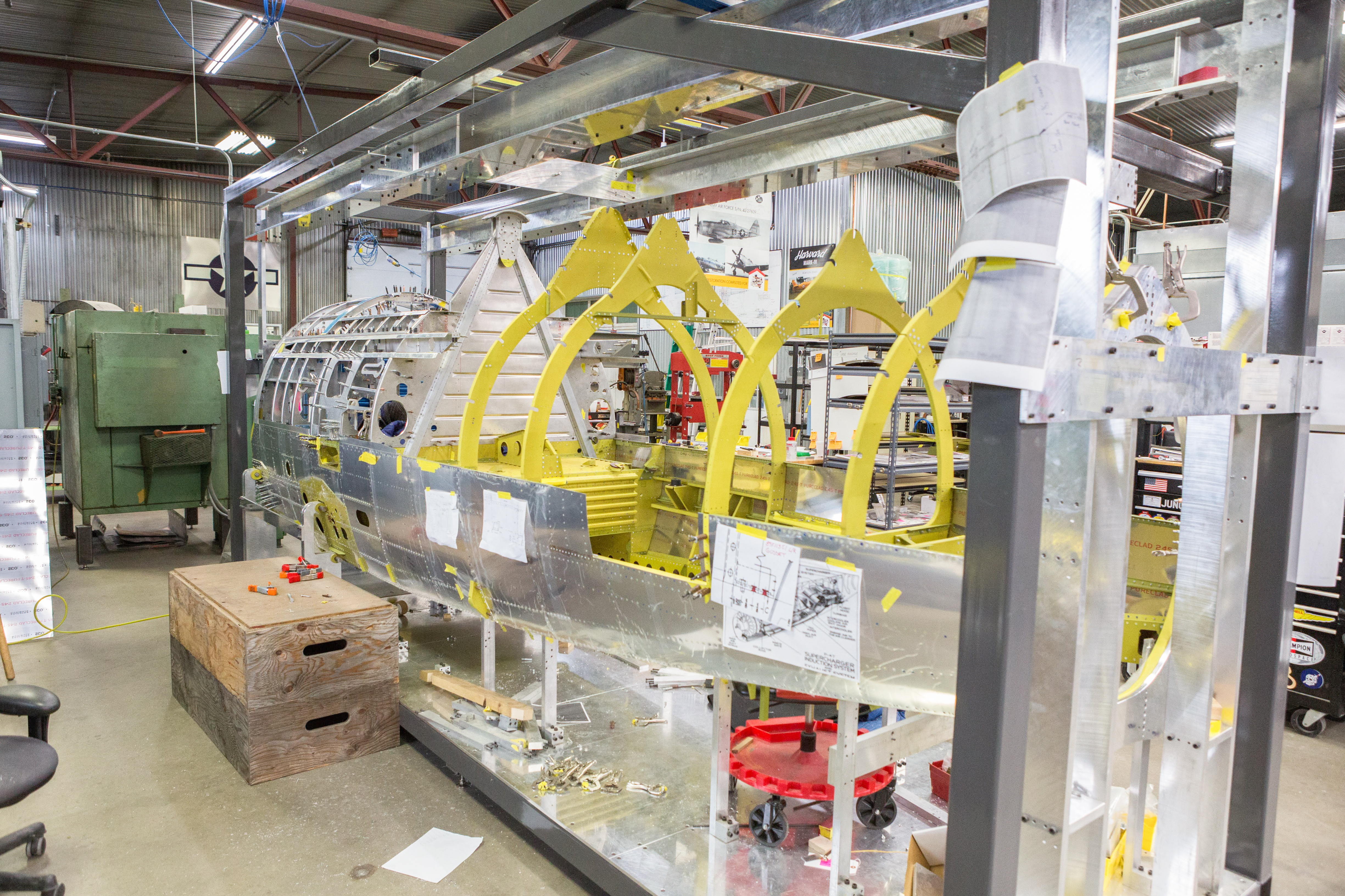 Dakota Territory Air Museum’s P-47 Update – November, 2018 34 26 p47d avg 20181025 p3