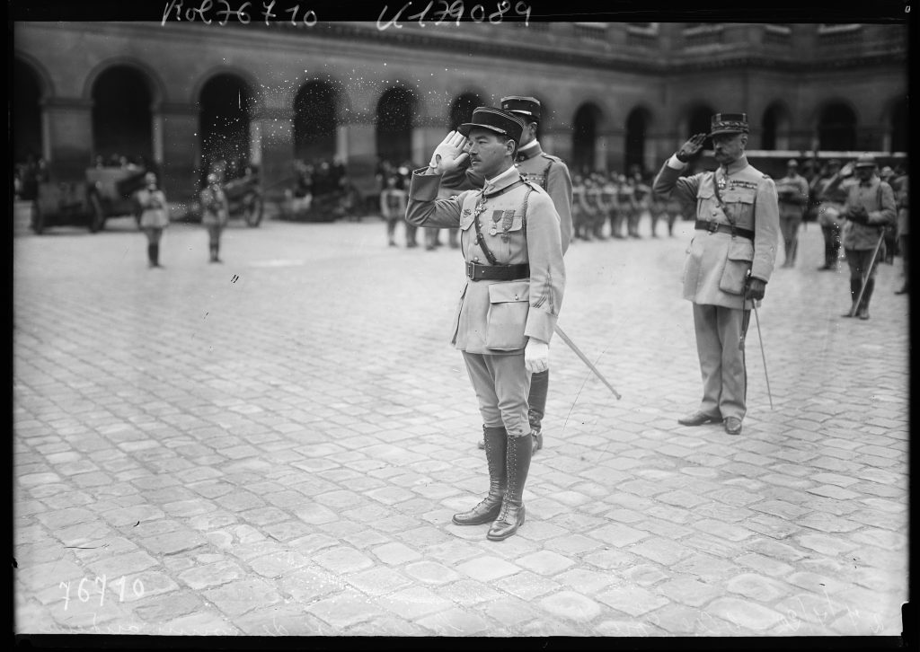 The Allied Ace of Aces: René Fonck’s Path to 75 Aerial Victories 16 27 7 22 le capitaine Fonck reçoit la cravate de commandeur de la légion dhonneur btv1b53087164r
