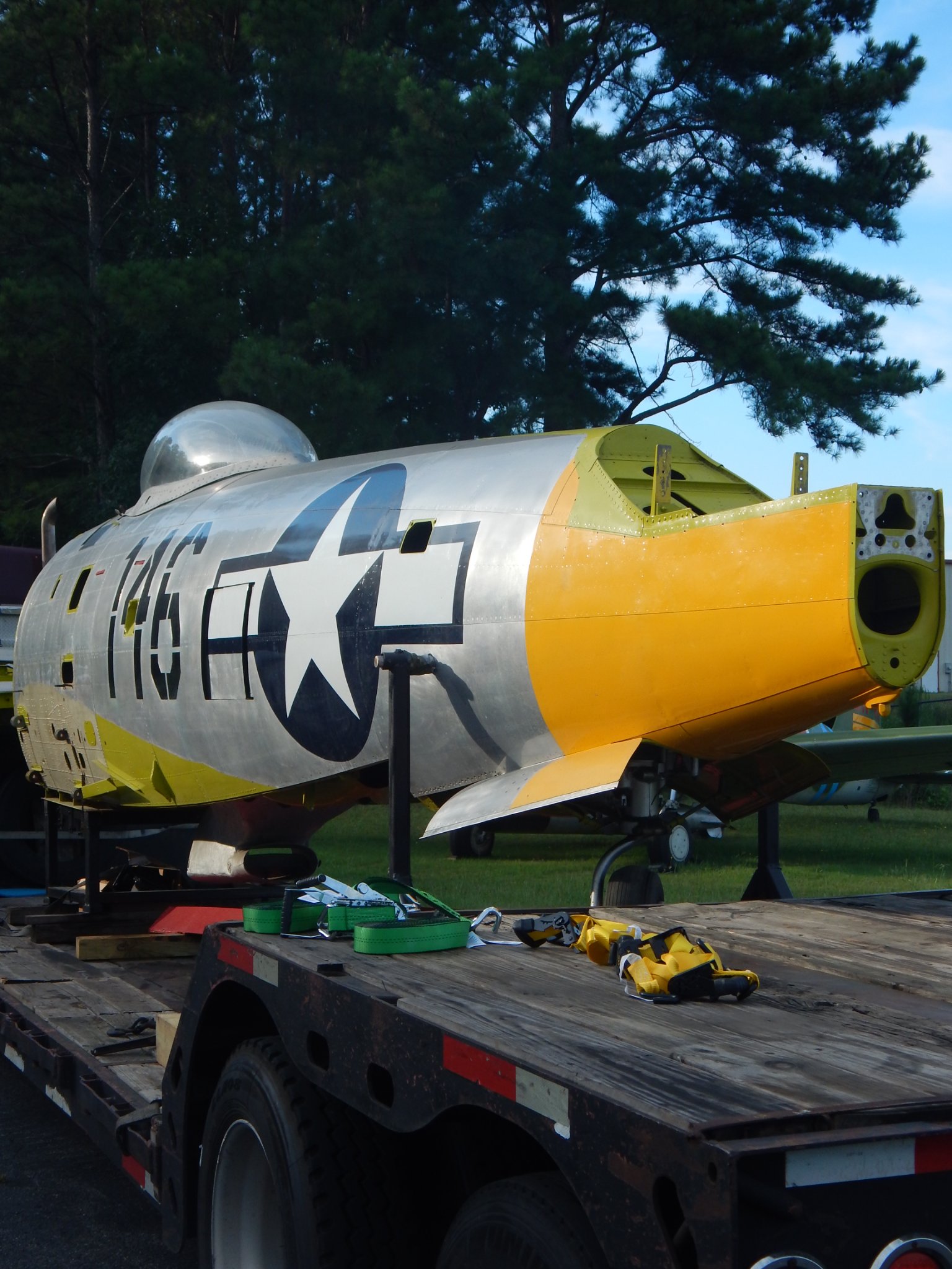 Rare P-47 Thunderbolt Arrives at CAF Airbase Georgia 10 297254448 5687728887918533 5783685632353410521 n