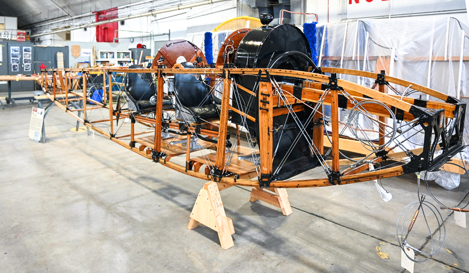 NMUSAF Curtiss JN-4D Jenny Restoration 18 301268220 436362198523671 3829736630554758300 n