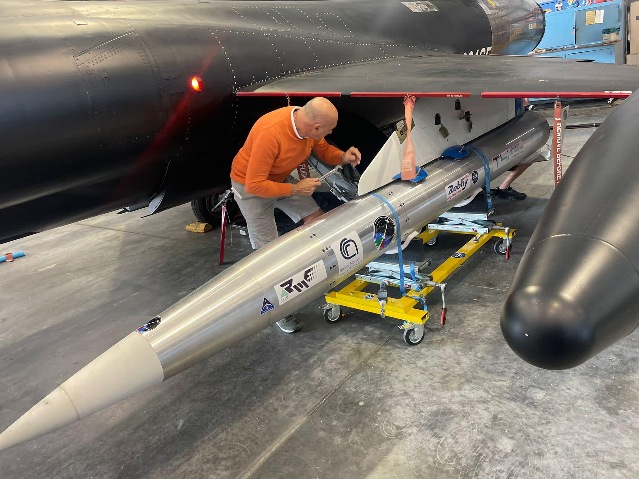 Starfighter Aerospace Performs Flight Tests to Evaluate Air-Launched Rocket Delivery System 10 316682028 1199250897465565 3424652343764641854 n