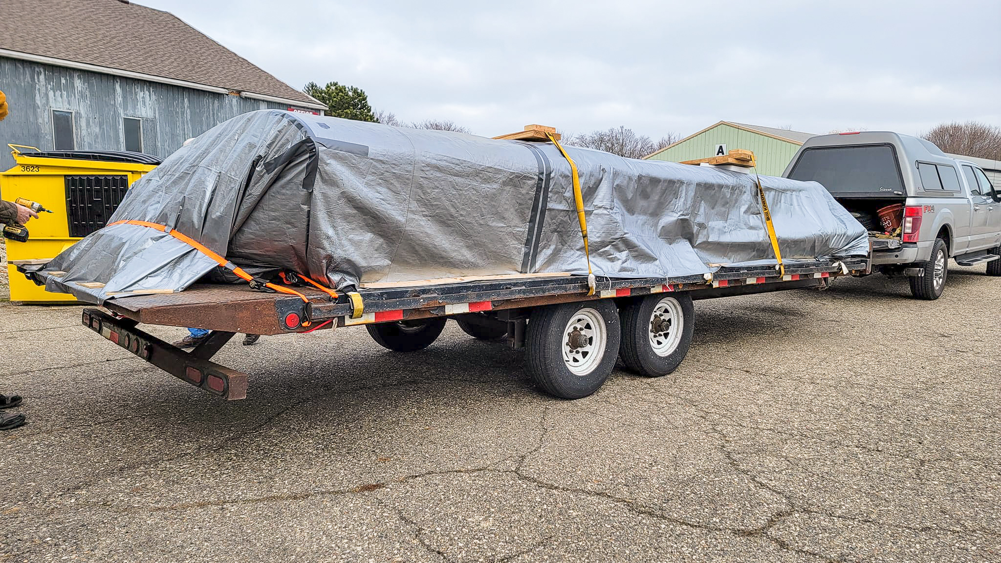 'Sandbar Mitchell' Receives Donated Outer Wing Panels 10 319815997 474454734815693 7692518327202867274 n