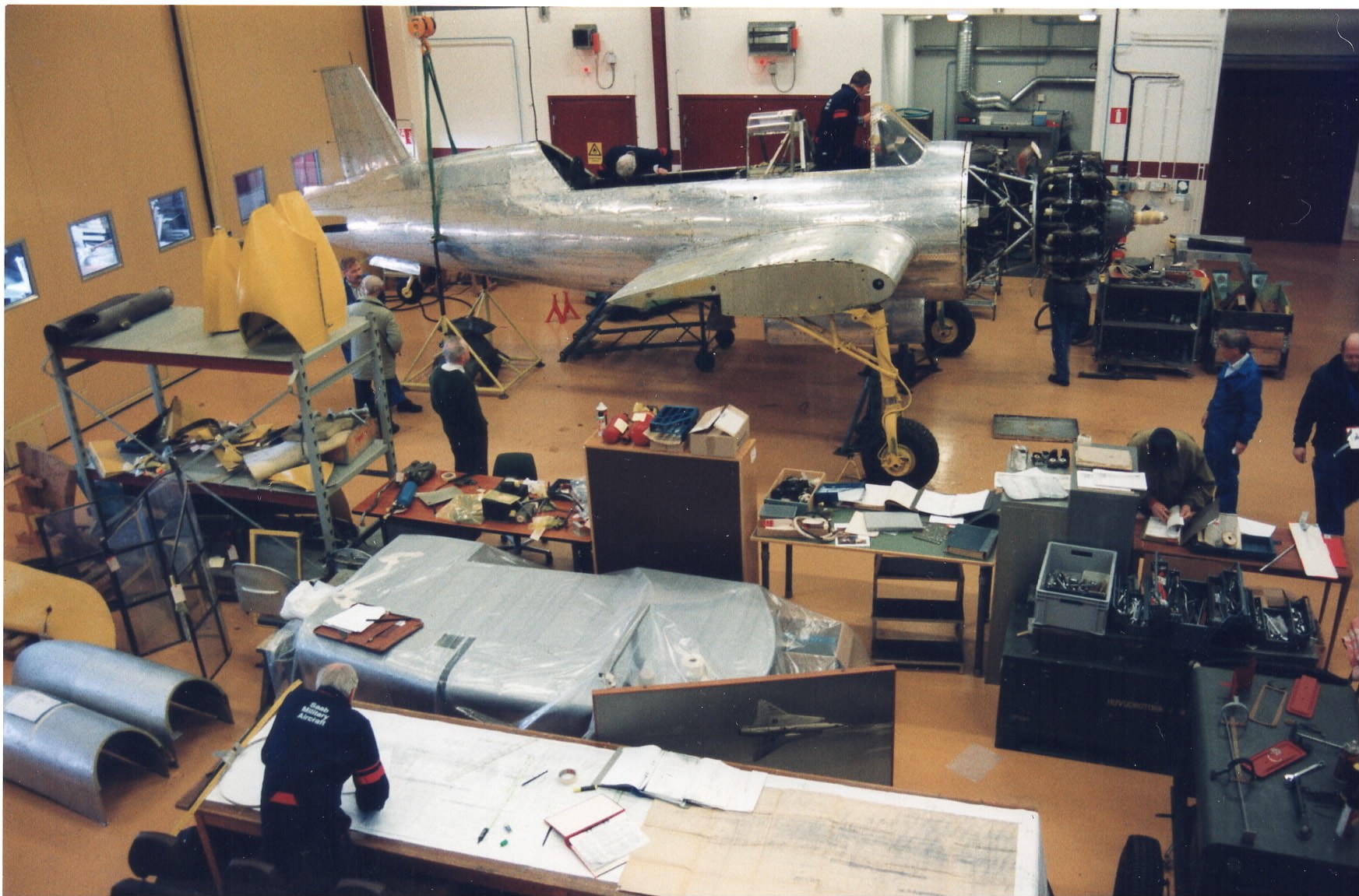 Restoring a SAAB B 17 Dive Bomber 12 32 1