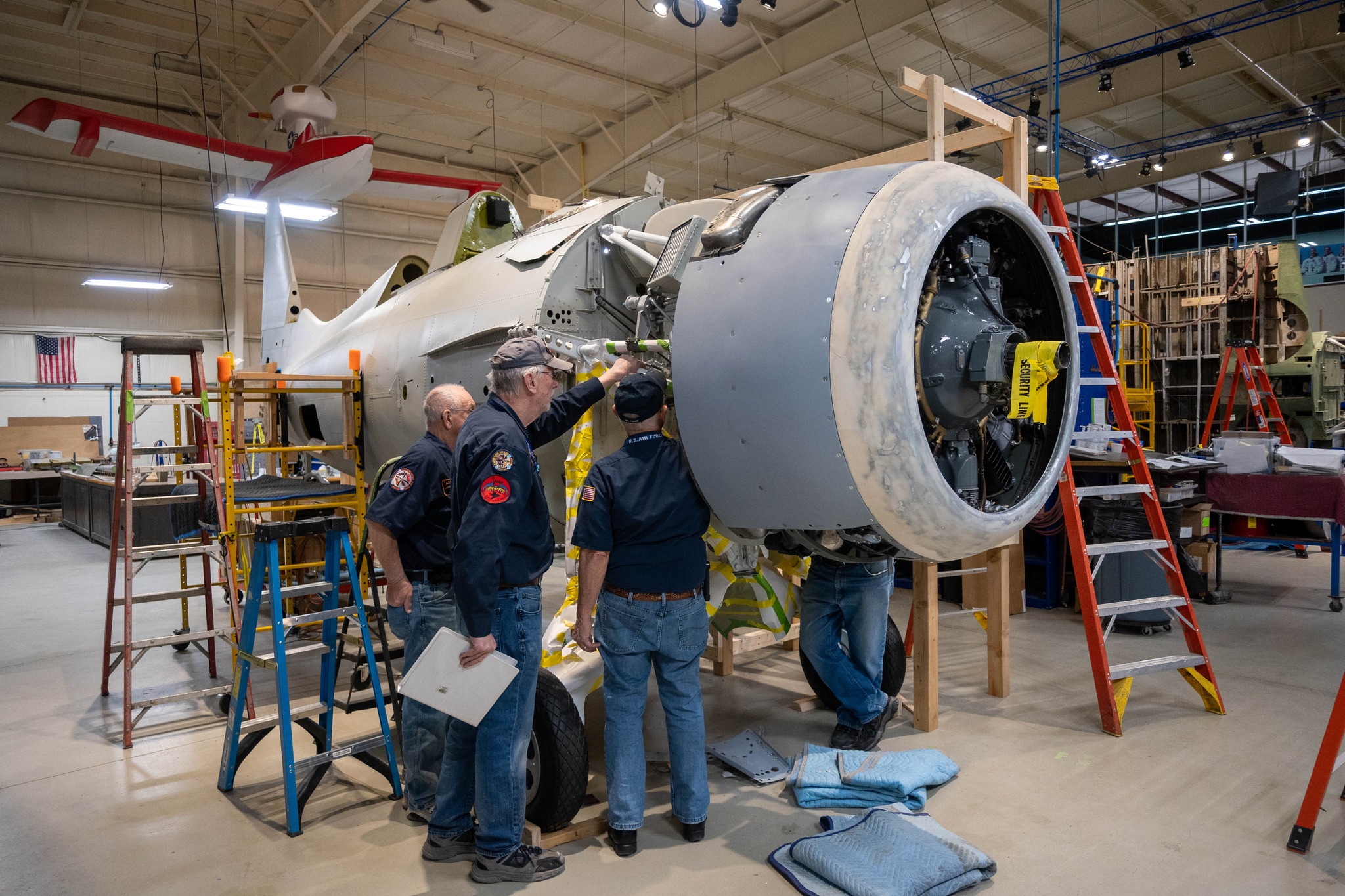 The Air Zoo's Dauntless 'Production Line' 25 336512043 609759687255077 2899215627861963954 n