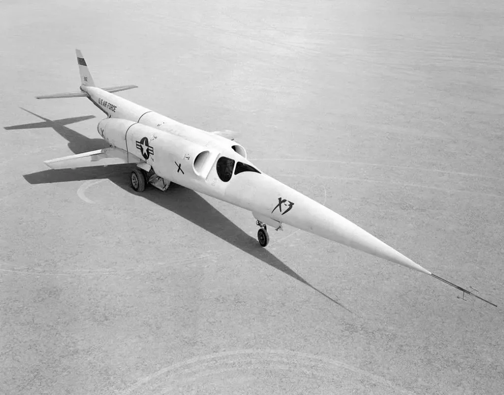 Flight Test Files: Douglas X-3 Stiletto - Taming the Inertia of the Needle Jet 10 341279main E 1546 full