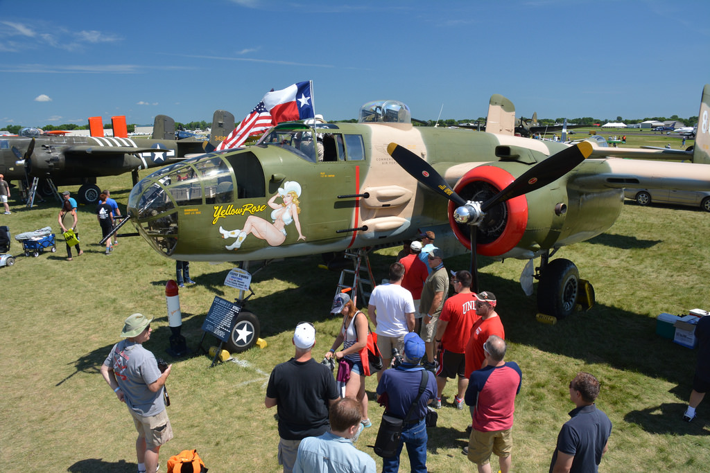 B-25 Mitchell Yellow Rose - Operation 107 11 34359904582 cc9db368e9 b