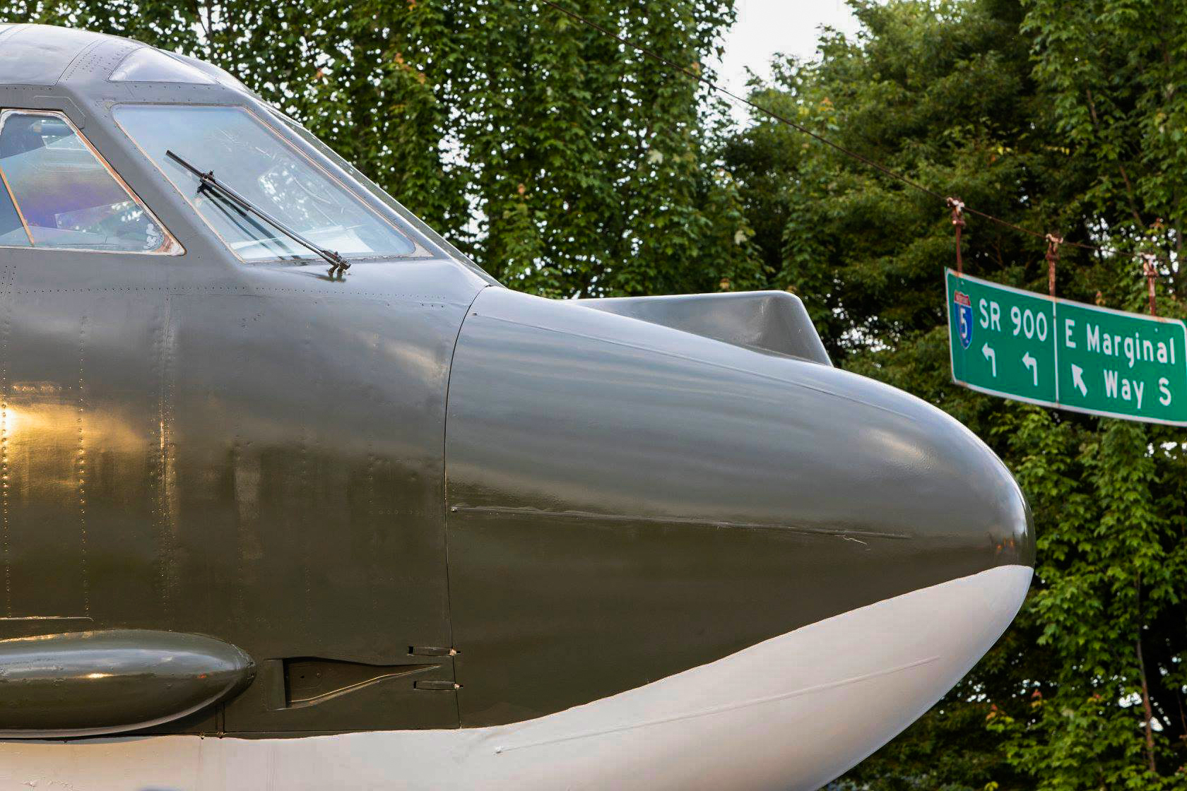 Boeing B-52G Fuselage Arrives at Museum of Flight 12 34366833 10155824070902224 8718308020561379328 o