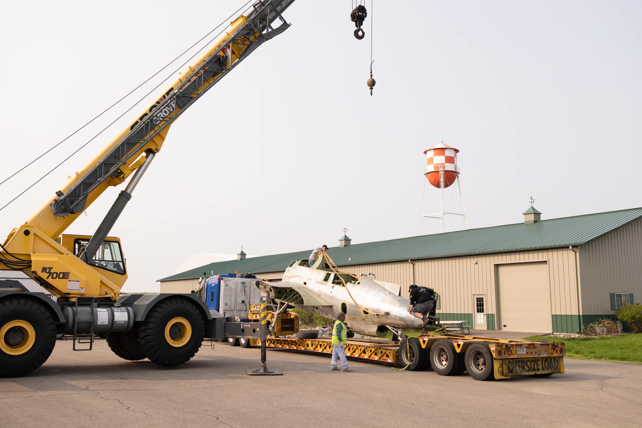 TBM Avenger Project Arrives at Fagen Fighters 11 348842031 181196354890253 5113935029107442880 n