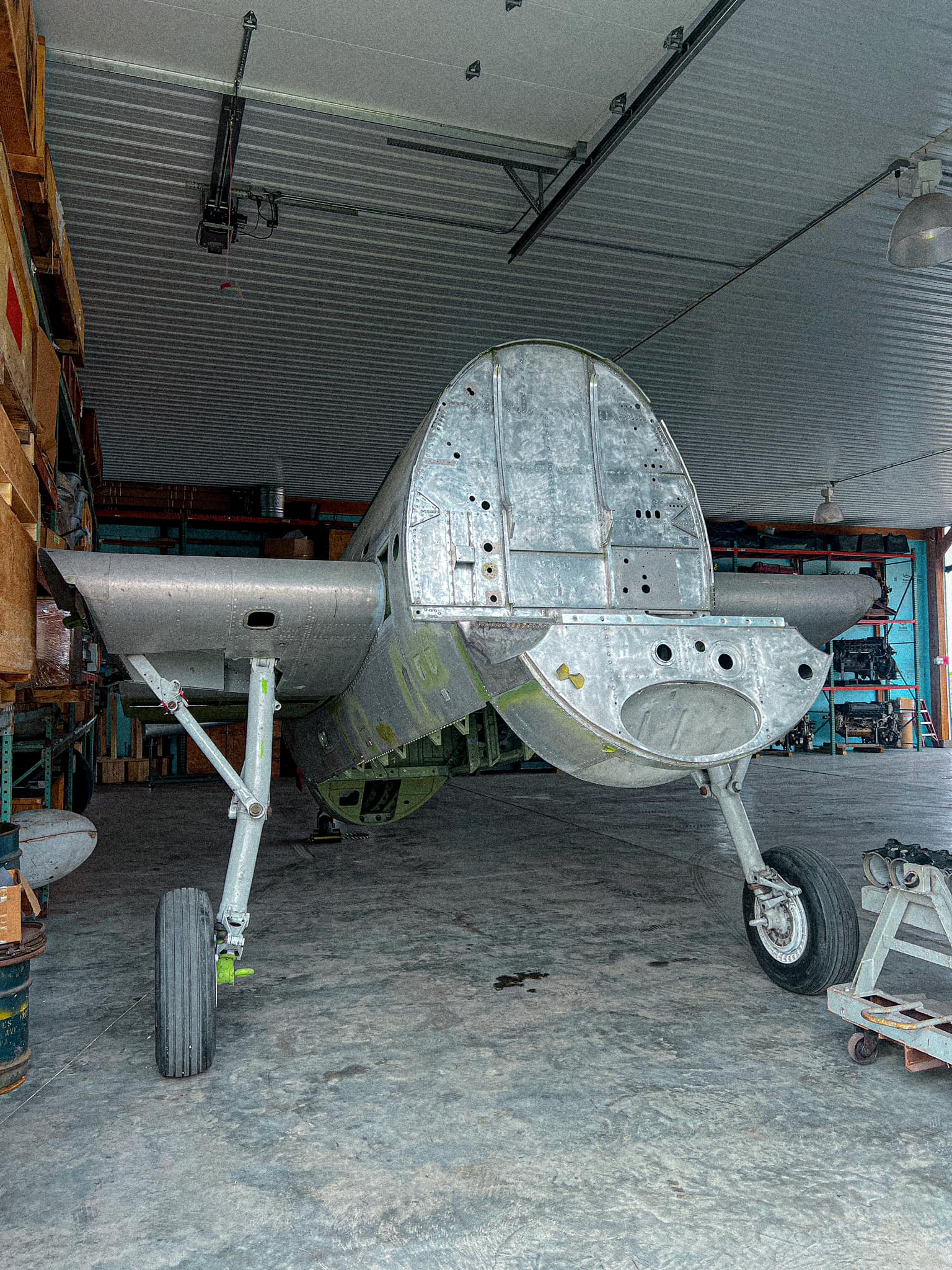 TBM Avenger Project Arrives at Fagen Fighters 12 348862909 1064674237845439 46792508466153074 n