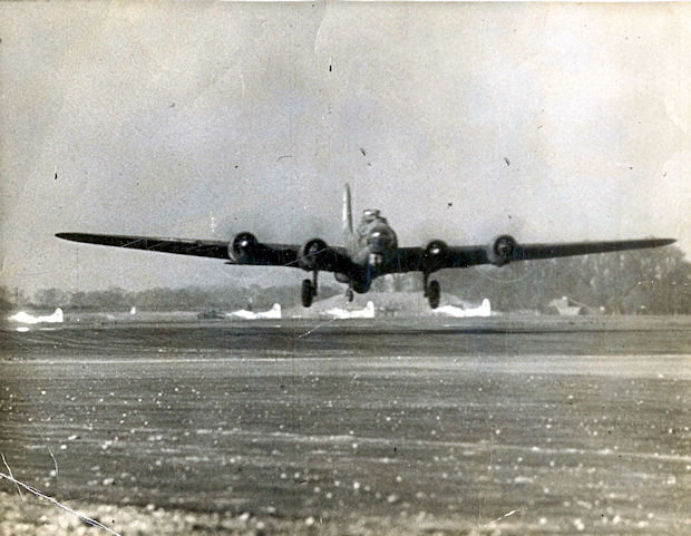 National Museum of the Mighty Eighth Air Force's Author Talk: Hell’s Angels, The True Story of the 303rd Bomb Group in World War II 11 359th BS B 17s Leaving on a Bombing Mission in early 1944