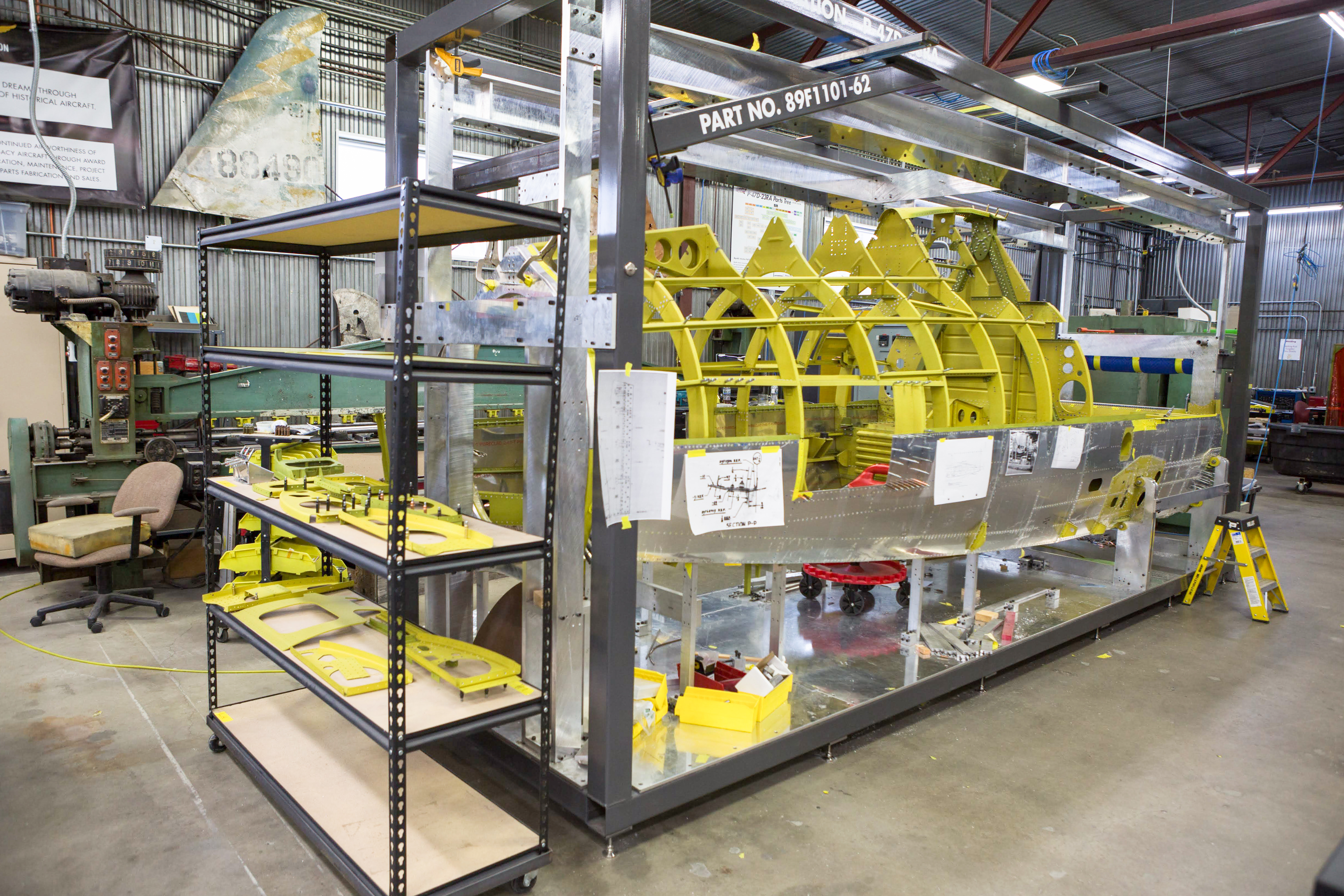 Dakota Territory Air Museum’s P-47 Update – November, 2018 44 36 p47d avg 20181109b p16