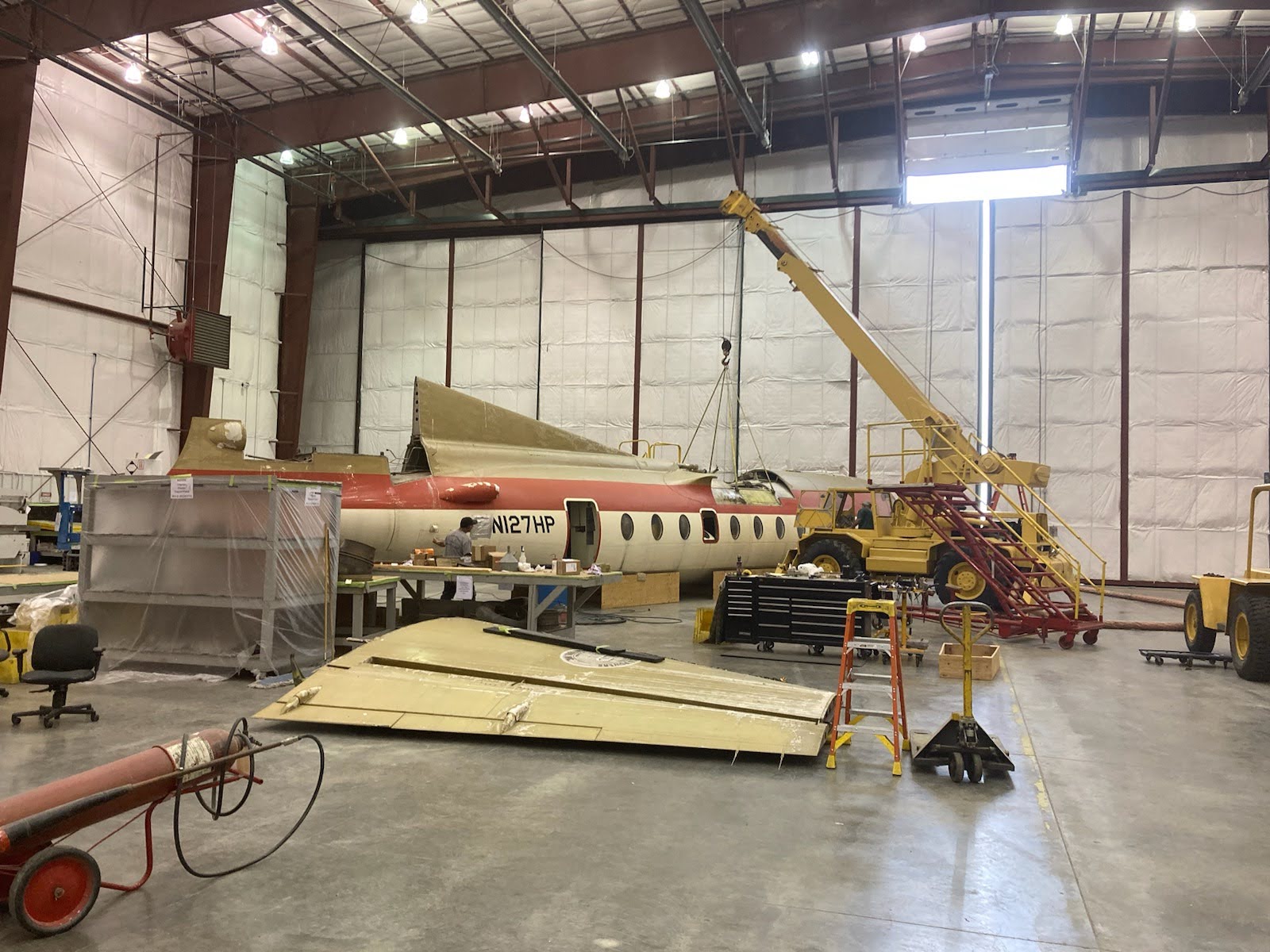 Fairchild F-27 Fuselage Arrives at Hagerstown Aviation Museum 15 363352091 670642825081069 4622927153288038079 n