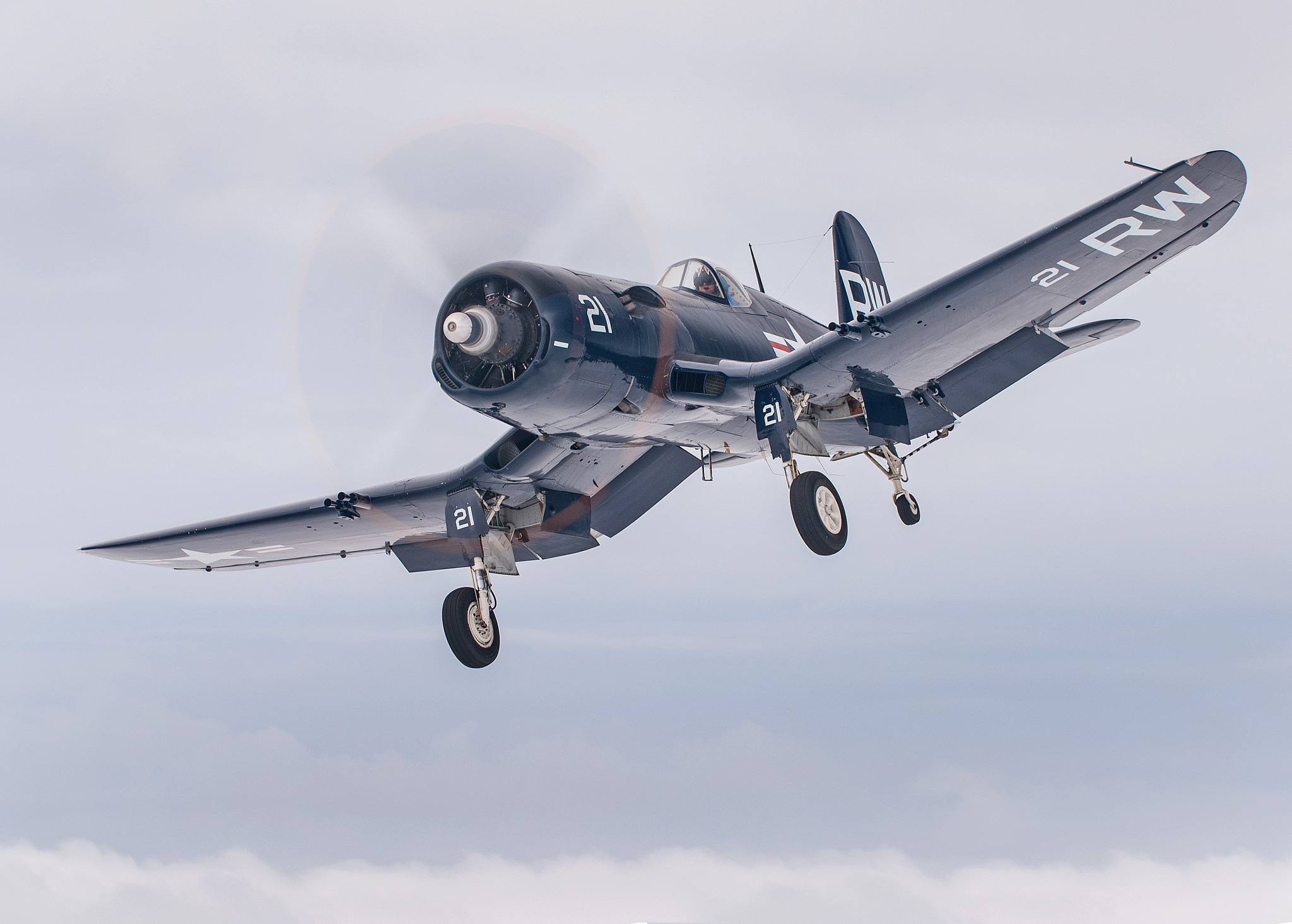 Final Lineup Announced for 2017 Wings Over Houston Airshow 20 The Lone Star Flight Museum's F4U-5 Corsair. (photo LSFM)