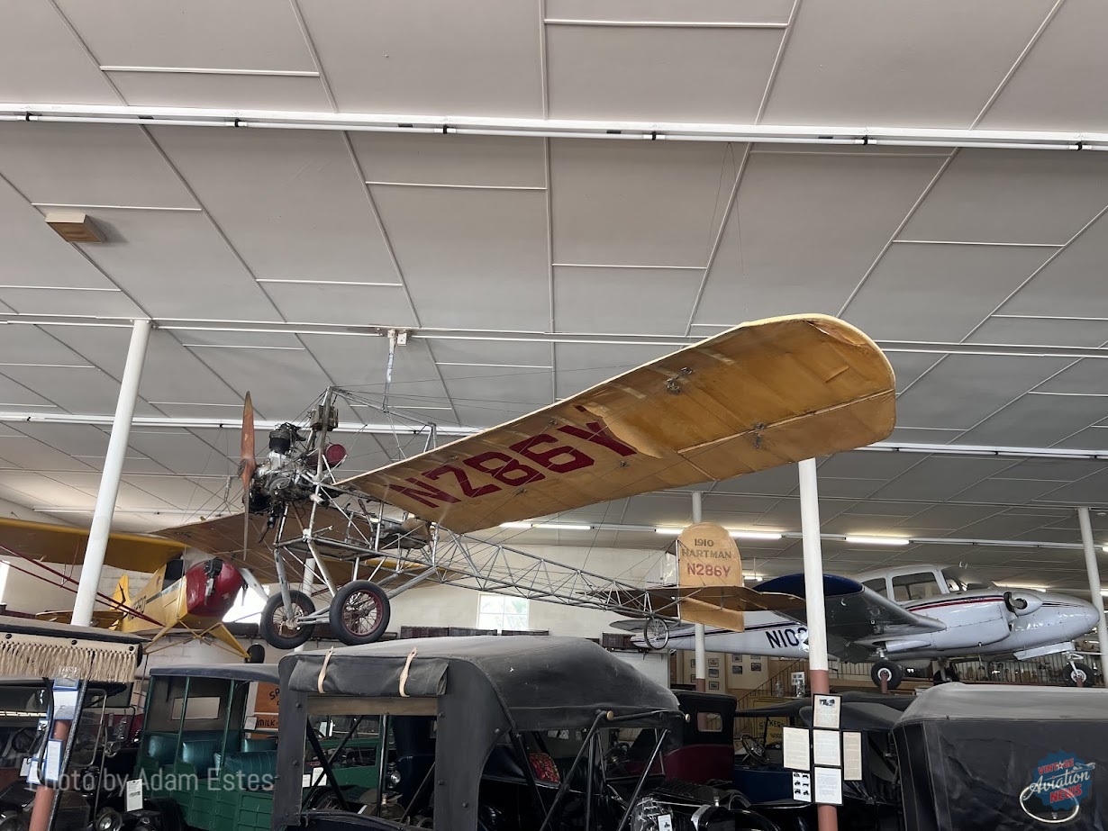 Exploring the Antique Aircraft Collection at Pioneer Village 13 3 4 view of the 1910 Hartman monoplane Adam Estes