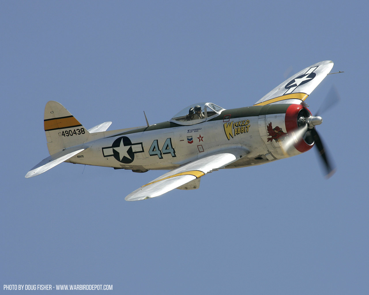 Hun Hunter XVI and Wicked Wabbit Inbound to AirVenture Oshkosh 12 4-g-1280