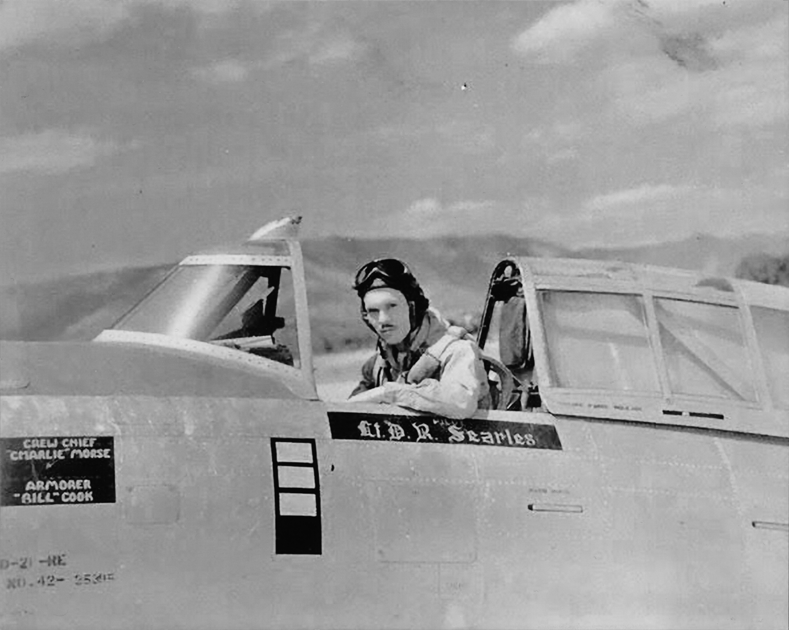 Dakota Territory Air Museum’s P-47 Update – August/September, 2019 51 41 Searles0001 bw