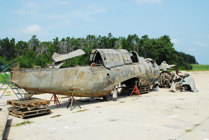 Curtiss SB2C-4 Helldiver Project Arrives at USS Midway Museum 20 471701959 10170520063445174 4324983894450931050 n