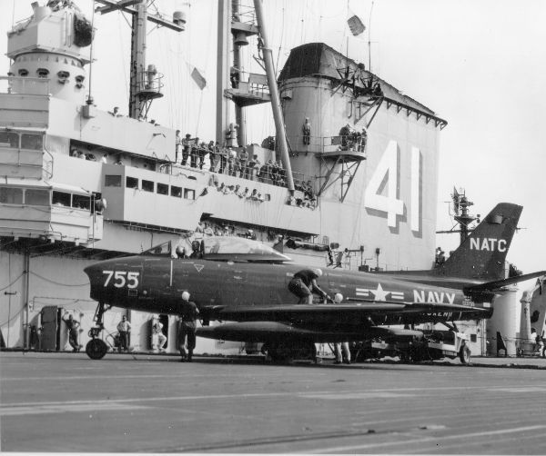Today in Aviation History: First Flight of the North American FJ-2 Fury 12 4841901552 7686b10bc1 o