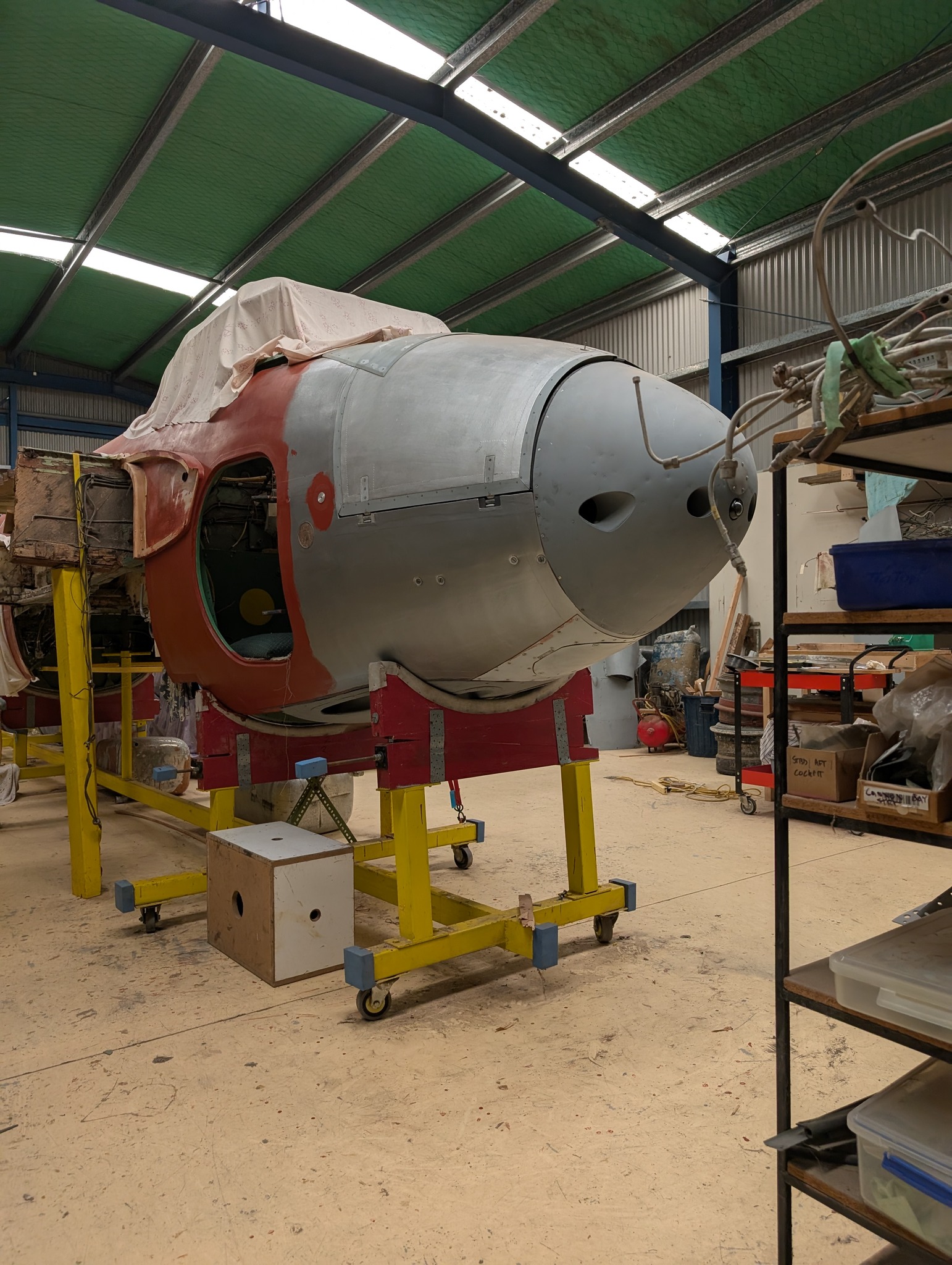 Combat-Veteran de Havilland Mosquito Under Restoration in New Zealand 10 494905816 1439881353988361 8524598560297922499 n