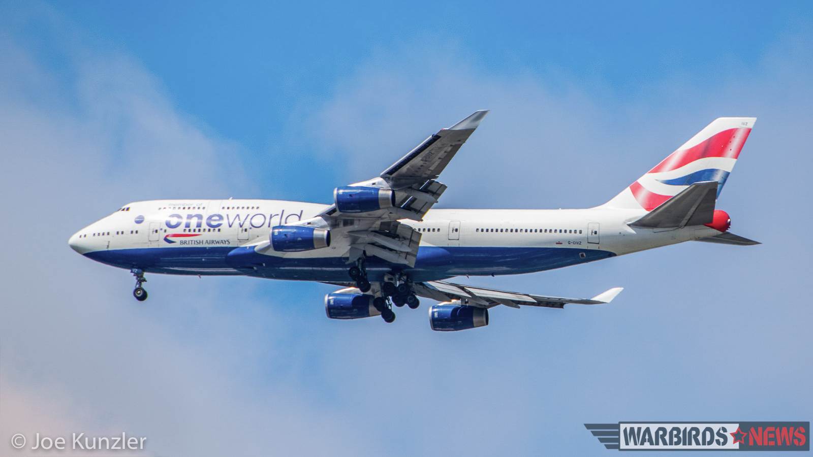 A Look Inside the Museum of Flight's New Aviation Pavilion 24 G-CIVZ, A Boeing 747-400 flies over the Aviation Pavilion. British Airways is the largest operator of the type with 40 examples still in the fleet. (photo by Joe Kunzler)