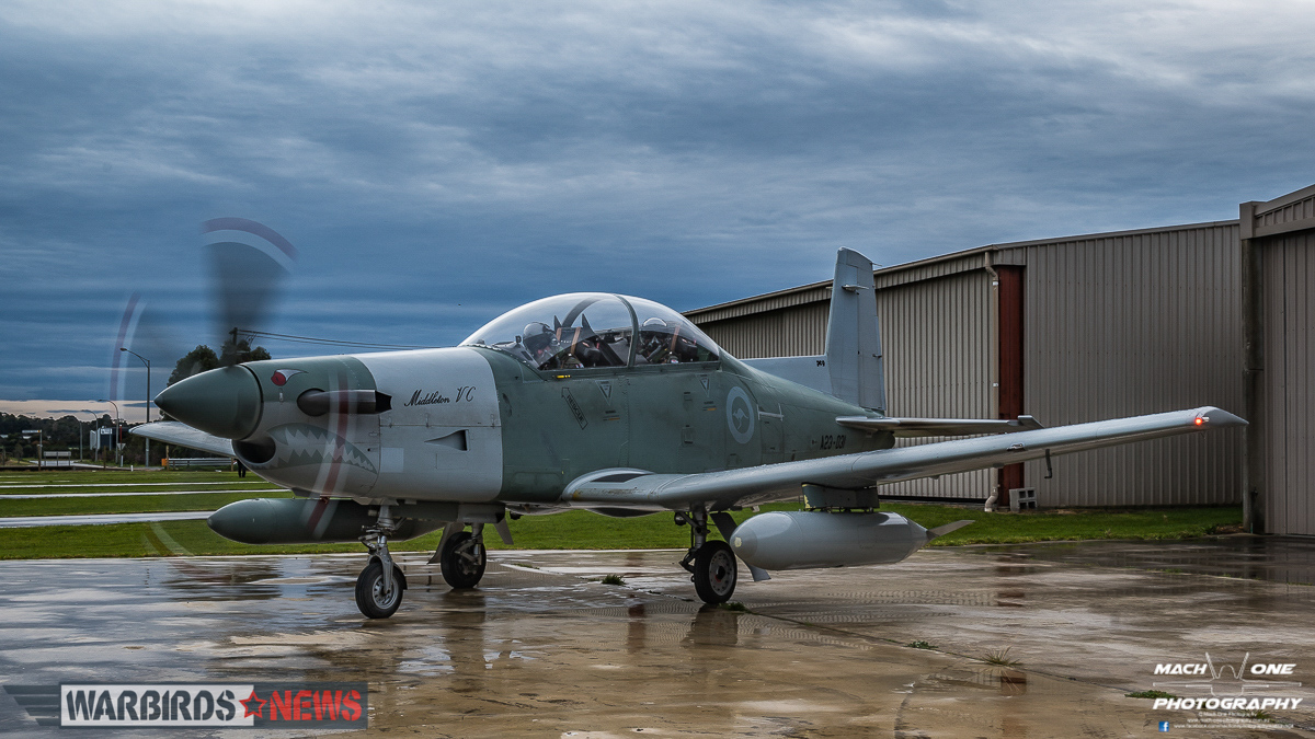 4 Squadron RAAF: Celebrating A Centenary - 1916 - 2016 26 The PC-9. (photo by Matt Savage)