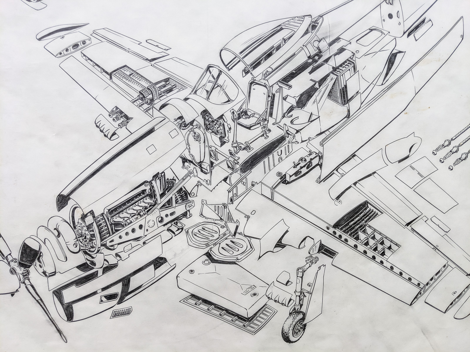The Art of North American’s WWII Aircraft Engineering Drawings 11 5 4
