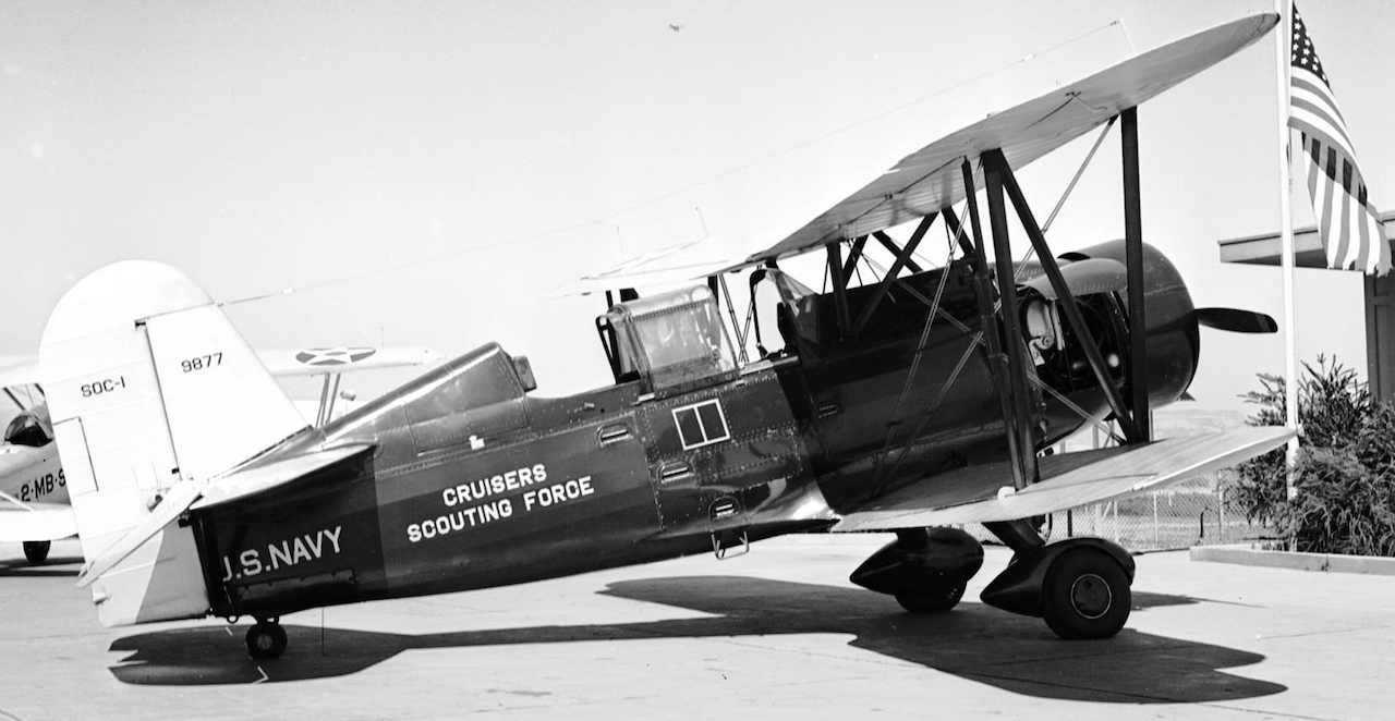The Scout the Navy Couldn’t Do Without: the Curtiss SOC 23 5 SOC Flag Plane Cruisers Scouting Force