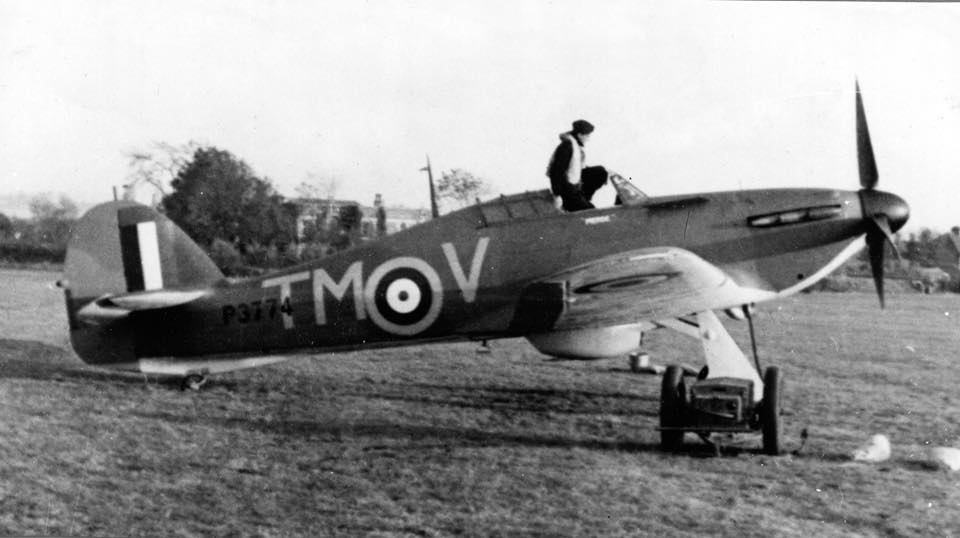 Hawker Hurricane Over Victoria 14 504 County of Nottingham Squadron is Royal Air Force