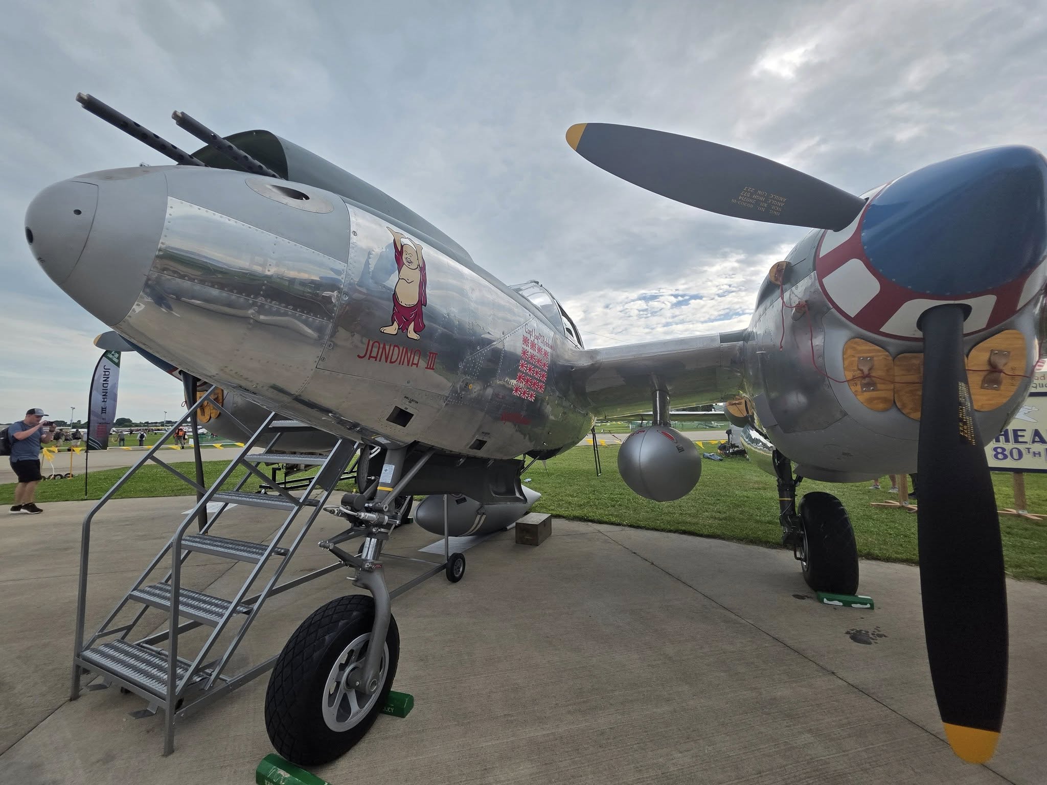 P-38J Lightning Jandina III Arrives at Flying Heritage and Combat Armor Museum 15 520780829 1308648947931310 622862113746176870 n