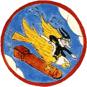 'Lucky Thirteen' - Another B-17 Flying Fortress Slowly Emerging From the Ashes 10 546th Bombardment Squadron Emblem