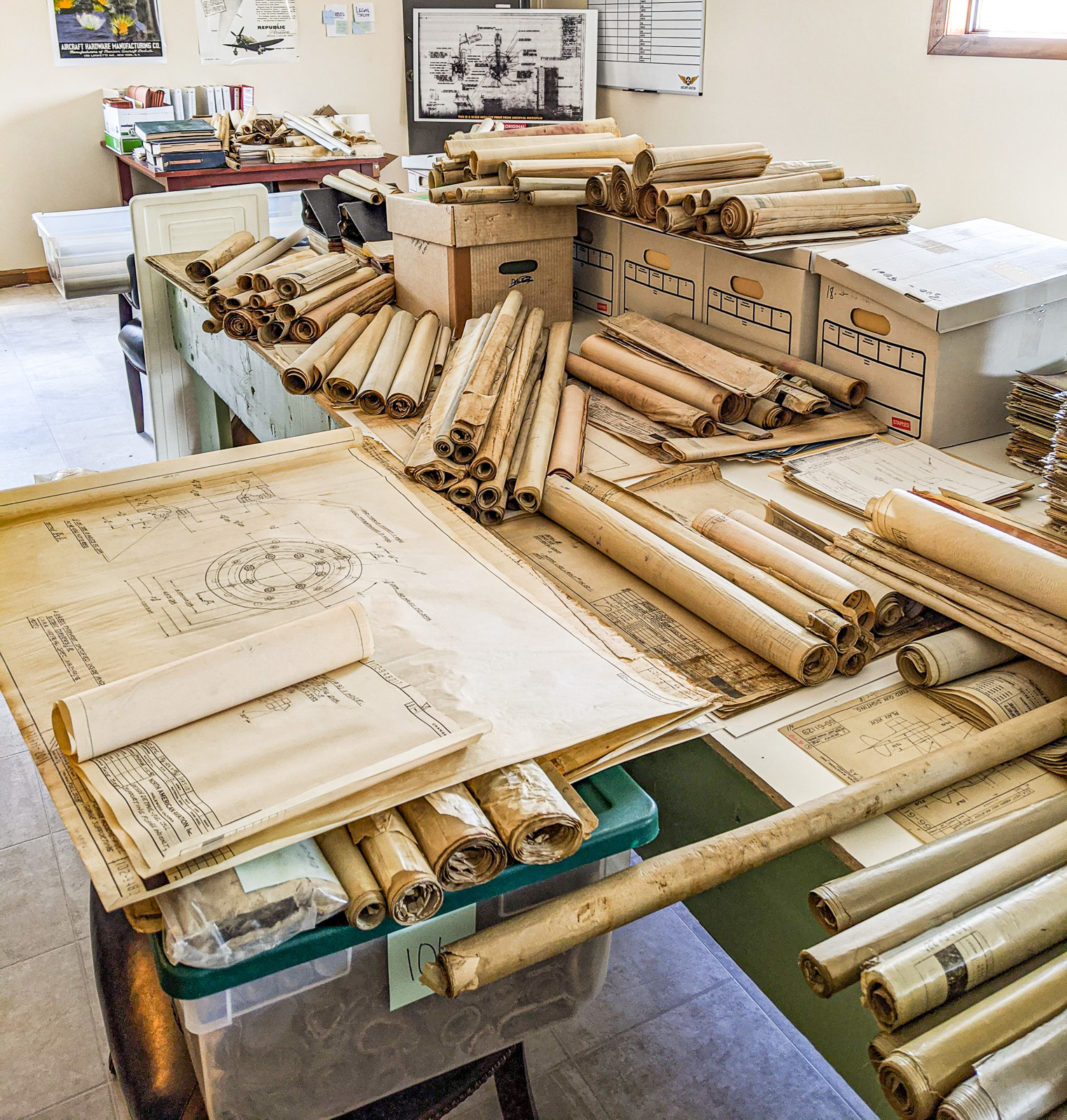 The Art of North American’s WWII Aircraft Engineering Drawings 20 6 2 1