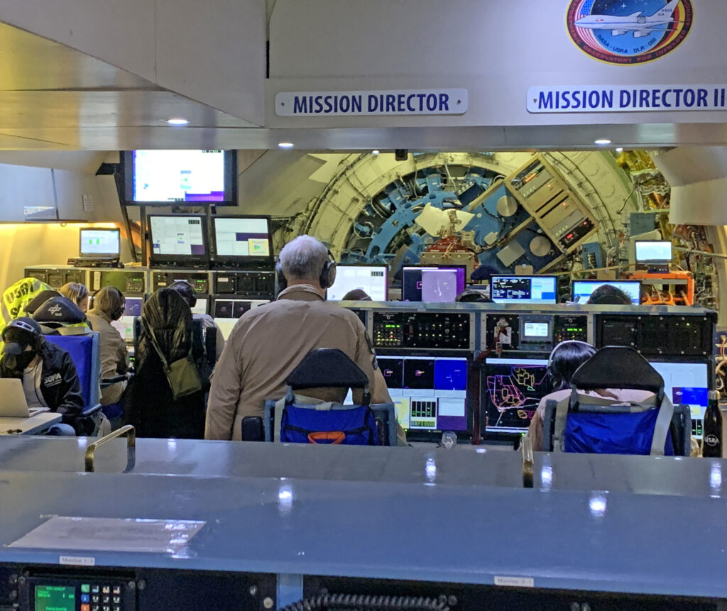 Last Flight for NASA’s SOFIA Boeing 747SP Aerial Observatory 19 6 Looking Aft toward telescope MDs Veronico